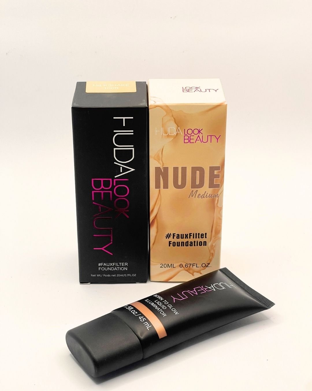 Huda LooK Beauty NUDE MEDIUM FOUNDATION